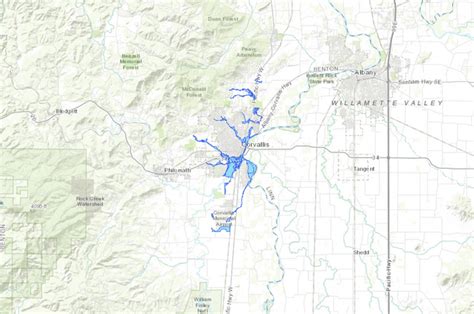 City Of Corvallis Oregon Floodplain Protection 100 Year Drecp Gateway