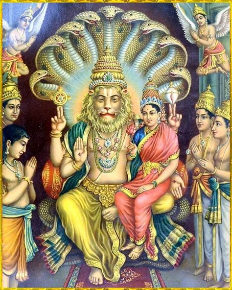 Shri Lakshmi Narasimha ॐ Artist Shilpi Sri Siddalingaswamy O All