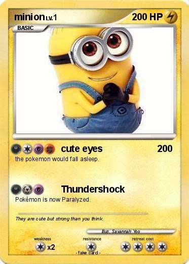 Pokémon Minion 705 705 Cute Eyes My Pokemon Card