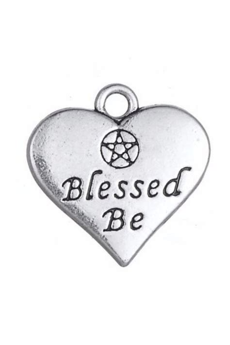 Blessed Be Wicca Charms Wicca Amulet Beginner Pagan Charm Etsy