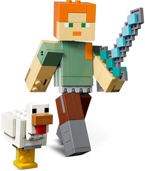 Buy Lego Minecraft Alex Bigfig With Chicken 21149