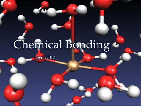 Ppt Chemical Bonding Powerpoint Presentation Free Download Id2276655