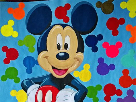 675 million+ members | manage your professional identity. Pinté un Mickey Mouse y te lo muestro. - Arte - Taringa!