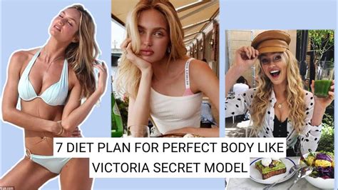 7 Diet Plan For Perfect Body Like Victoria Secret Model Dizen Youtube