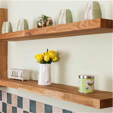White oak, clean sleek lines, and modern farmhouse are two design components that are trending hot right now, but not in the sense that they are fads, the here you will find a step by step tutorial on how to build your very own living room floating shelves and save thousands of dollars with a simple diy. Oak Floating Shelves, Oak Shelves & Floating Solid Oak ...