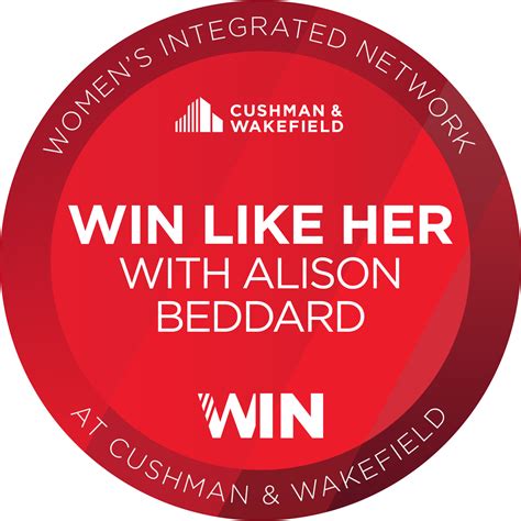 win speaker series win like her with alison beddard credly