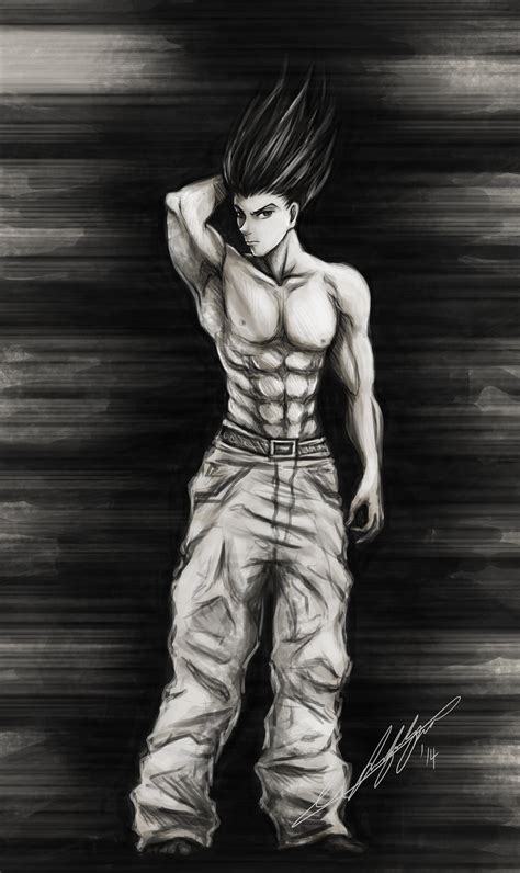 Gon Freecss Hxh By Amerelle On Deviantart