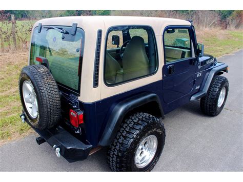 2002 Jeep Wrangler For Sale ClassicCars Com CC 1149953
