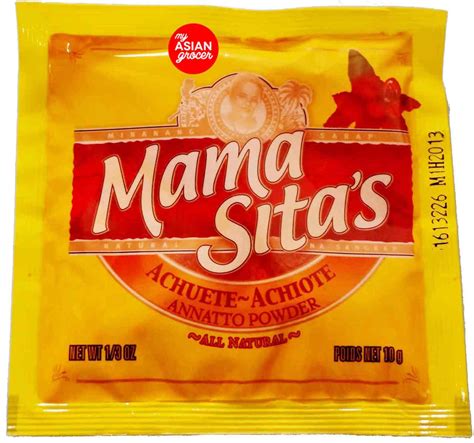Mama Sitas Annatto Powder 10g My Asian Grocer