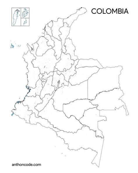 Croquis Del Mapa De Colombia Mapa Para Colorear Dibujos Para Pdmrea