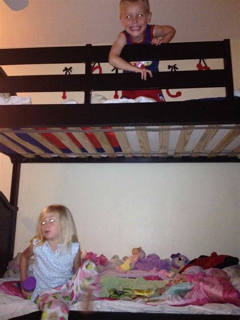 New Bunk Beds Loving Their New Bunk Beds Shannon Smith Flickr