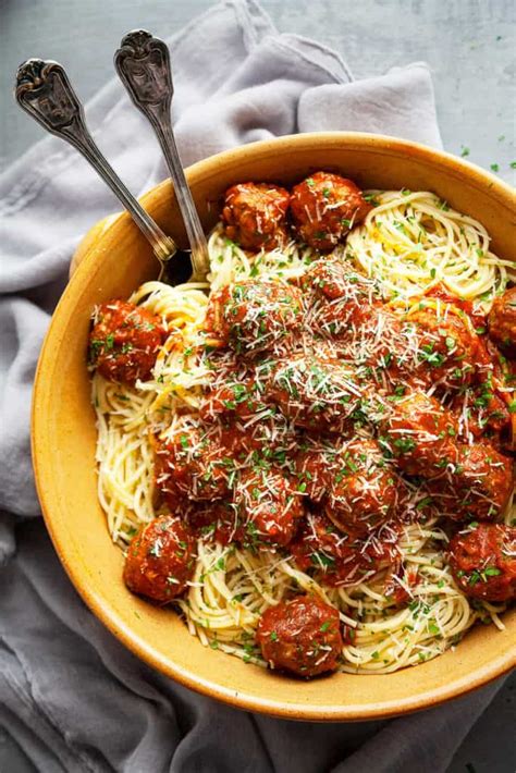 Spaghetti And Meatballs Foodtasia