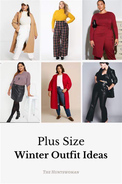 20 Plus Size Winter Outfits For 2023 The Huntswoman