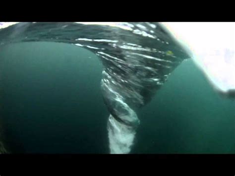 underwater tornado ice