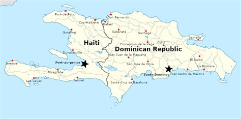 This map of haiti and dominican republic shows the political and physical features of the country and its surrounding areas. Mini Cold War between Haiti and Dominican Republic ...