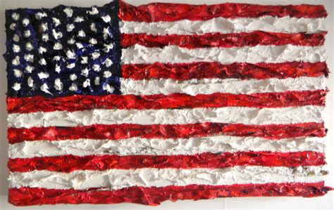 Brian Josselyn Artwork Flag Painting Original Painting Acrylic