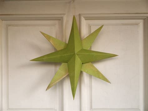 Folded Paper Christmas Origami Stars The Magic Onions