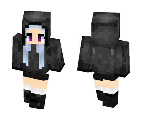 Download Hooded Anime Girl Minecraft Skin For Free Superminecraftskins