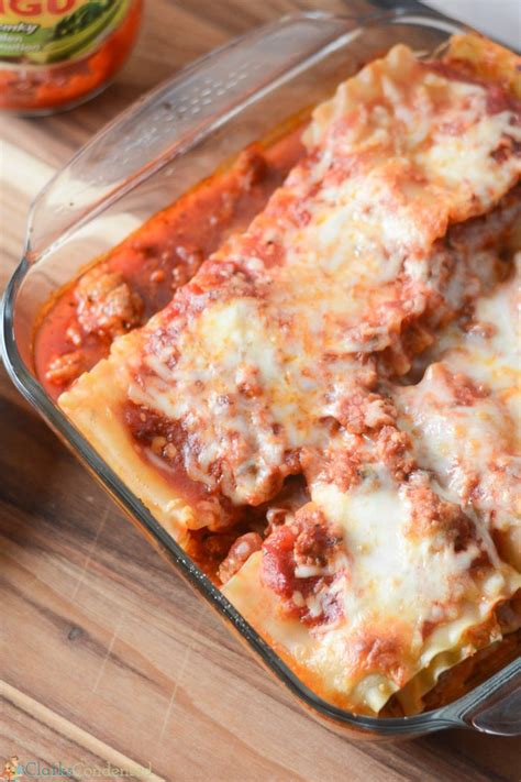Meat Lovers Lasagna Rolls Recipe