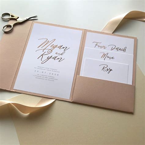 Fold Wedding Invitations Invitation Card