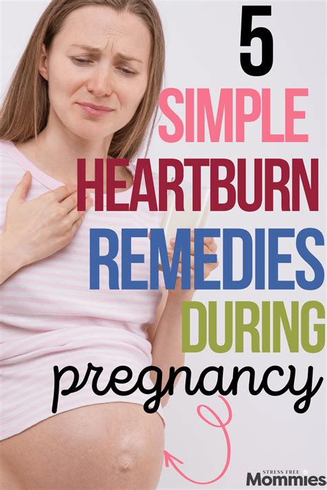5 Simple Remedies For Pregnancy Heartburn
