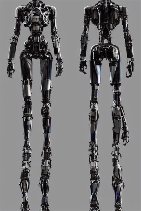 Krea Ai Symmetry Full Body Cyborg Female Concept Superm