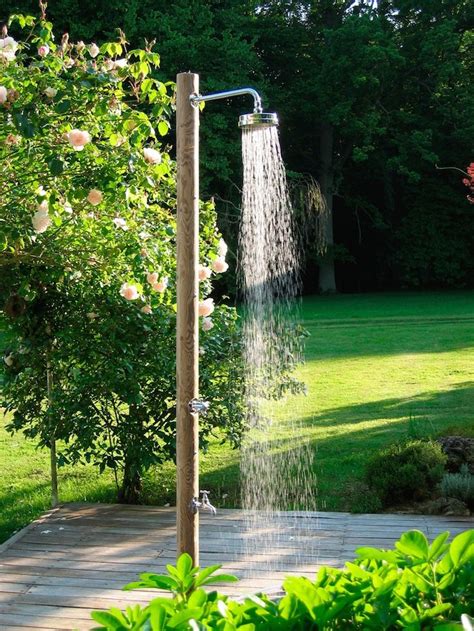 Hardscaping 101 Outdoor Showers Garden Shower Outdoor Pool Shower