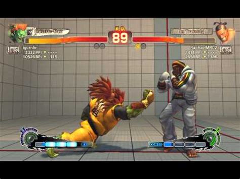 Ultra Street Fighter Iv Battle Blanka Vs Dee Jay Youtube