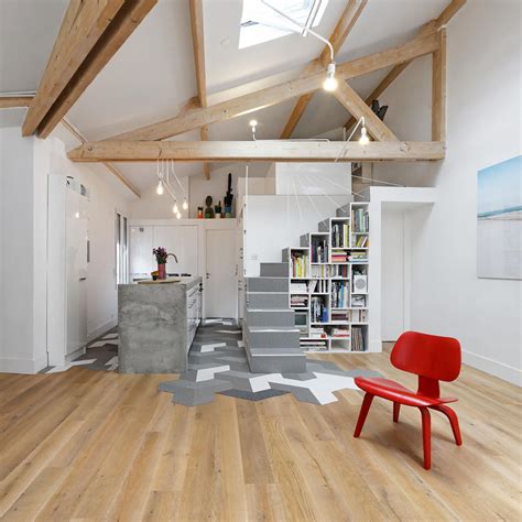 Unconventional Paris Loft Apartment With Timeless Modern Flair