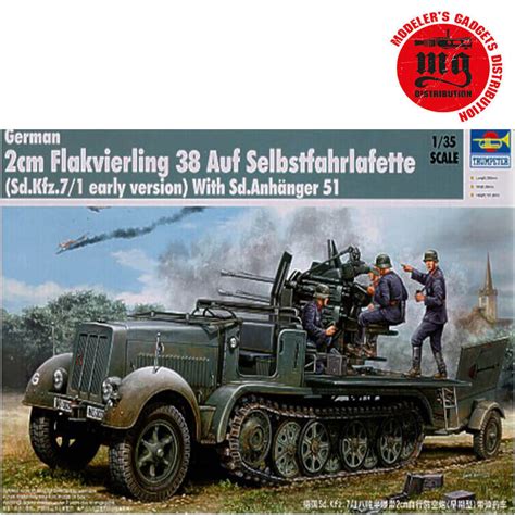 German 2 Cm Flakvierling 38 Auf Selbstfahrlafette Sdkfz7 1 Early