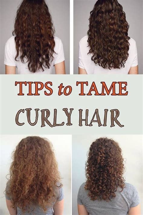 Beauty 8 Tips For Styling Curly Hair Taming Curly Hair Curly Hair