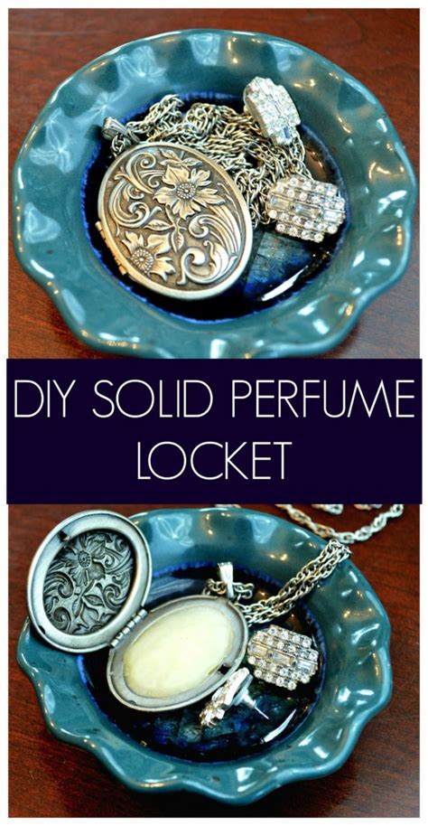Diy Solid Perfume Locket