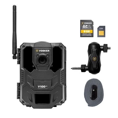 Vosker V100 4g Mobile Wireless Outdoor Security Camera