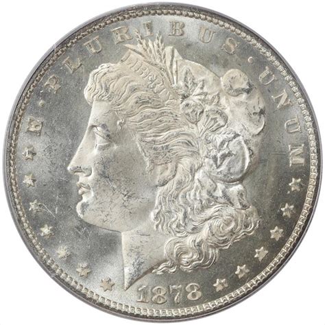 Buy Dollars Silver Coins 1878 78tf Morgan Silver Dollar Pcgs Ms63
