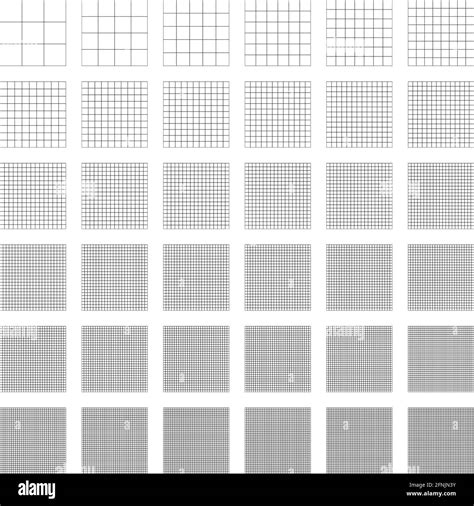 Grid Mesh Pattern Plotting Graph Paper Texture Stock Vector