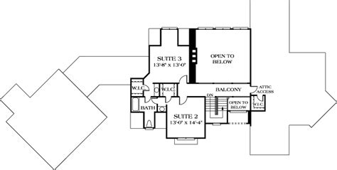 English Country House Plan 3 Bedrooms 2 Bath 3045 Sq Ft Plan 106 336