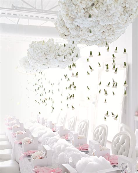 A Cloud Nine-Themed Bridal Shower | Cloud baby shower theme, Bridal