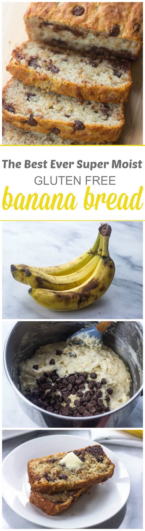 Cream the sugar and butter in a large mixing bowl until light and fluffy. The Best Ever Super Moist Gluten Free Banana Bread | Gimme ...