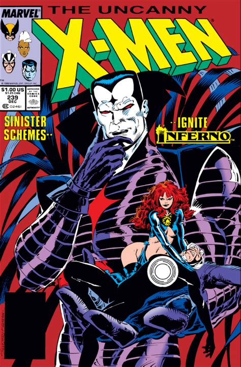 Uncanny X Men Vol 1 239 Marvel Comics Database