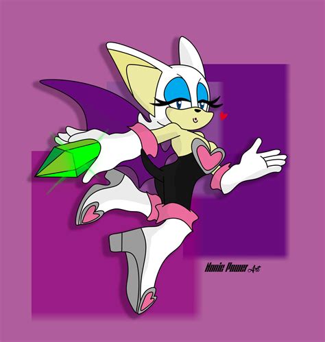 Sa2 Rouge The Bat By Nonic Power By Nonicpower On Deviantart