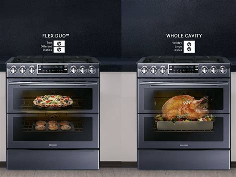 58 Cu Ft Slide In Gas Range With Flex Duo™ And Dual Door In Stainless
