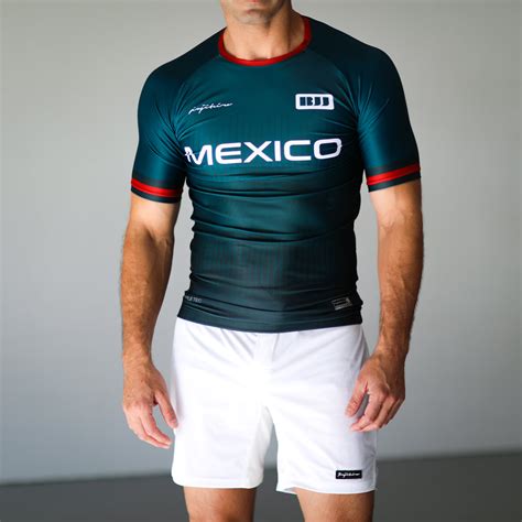 Mexico Pro Half Sleeve Rashguard Jiujiteiro