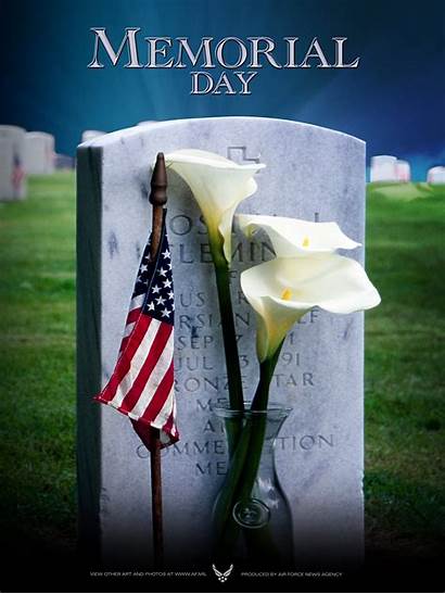 Memorial Flag American Grave Flower Wish Remembrance
