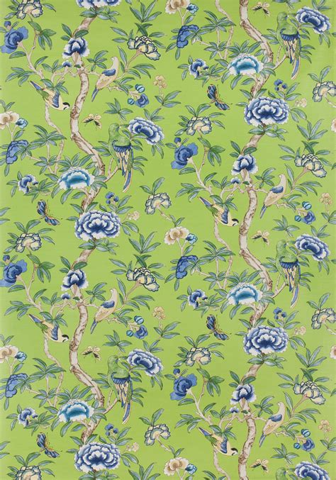F914225 Imperial Gardens Thibaut Printing On Fabric
