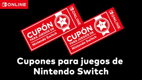 Cupones Para Juegos De Nintendo Switch