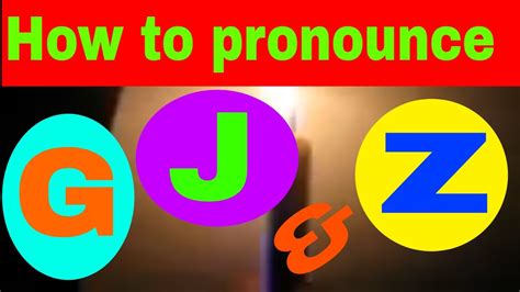 When at the start or end of a word, or when it is beside an unvoiced consonant. How to pronounce G, J & Z in English *Like a Native Speaker* - YouTube