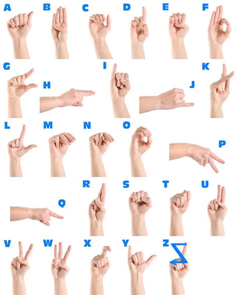 Free Asl Handout How To Sign The 26 Letters
