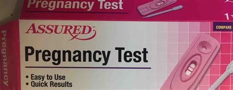 Assured Pregnancy Test Sensitivity 2020 Cpg Health