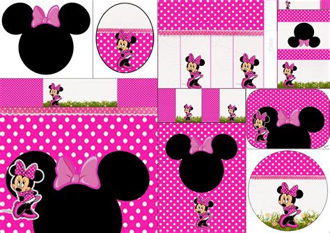 Coqueta Minnie Rosa Etiquetas Para Candy Bar Para Imprimir Gratis