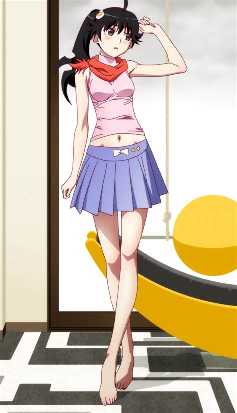 monogatari series araragi karen render ecchi anime png image my xxx hot girl